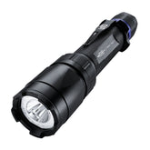 Police Security Trac Tact Series 99490 Flashlight, AA Battery, Alkaline Battery, LED Lamp, 280, 100 m Beam Distance